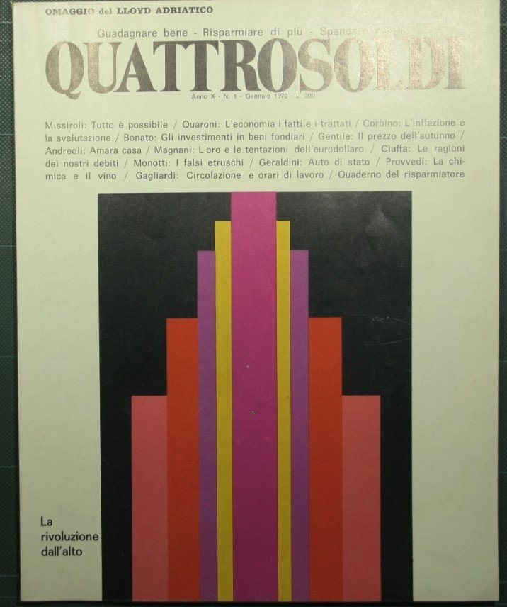 Quattrosoldi - Anno X, n. 1 - Gennaio 1970