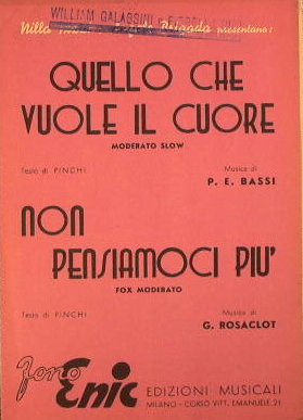 Quello che vuole il cuore ( moderato slow ) - …