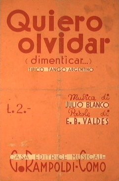 Quiero olvidar…