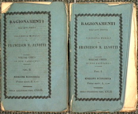 Ragionamenti sull'arte poetica e Filosofia Morale | Immagine Gallery 2