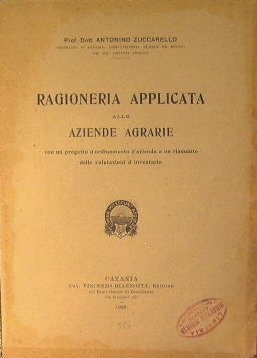 Ragioneria applicata alle aziende agrarie
