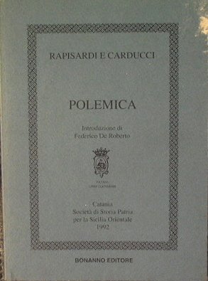 Rapisardi e Carducci. Polemica