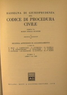 Rassegna di giurisprudenza sul codice civile.Seconda appendice di aggiornamento. Tomo …