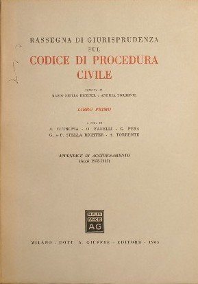 Rassegna di giurisprudenza sul Codice di procedura civile