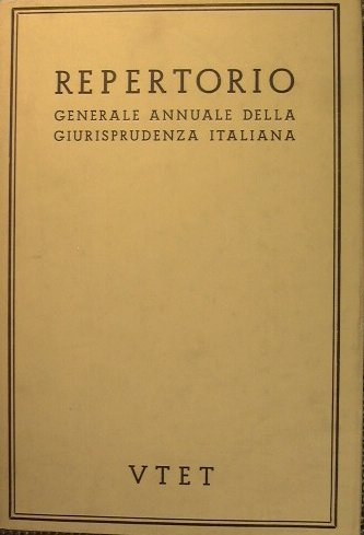 Repertorio generale della giurisprudenza italiana