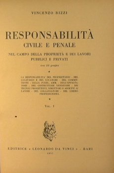 Responsabilità Civile e Penale nel campo della Proprietà e dei …