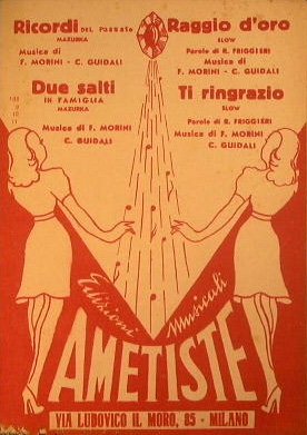 Ricordi del passado ( mazurka ) - Raggio d'oro ( …