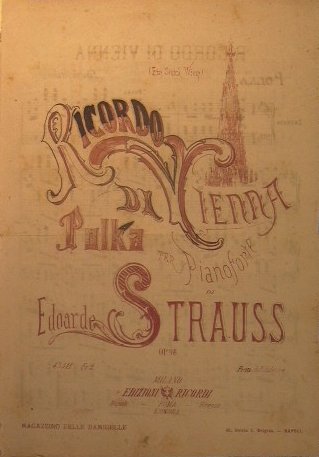 Ricordo di Vienna ( polka )