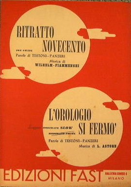 Ritratto novecento ( fox swing ) - L'orologio si fermò … | Immagine Gallery 2