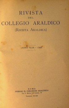 Rivista Araldica.