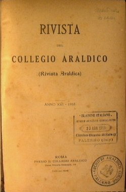 Rivista araldica.