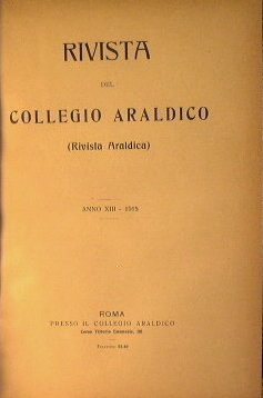 Rivista araldica.