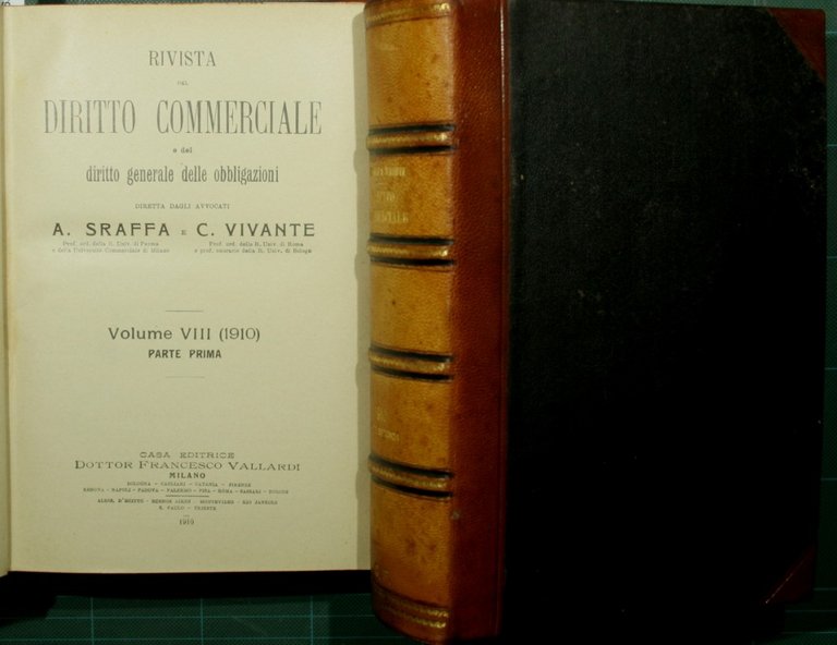 Rivista di diritto commerciale. Vol. VIII