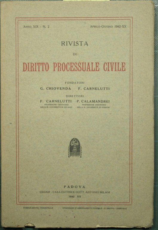 Rivista di diritto processuale civile. N. 2