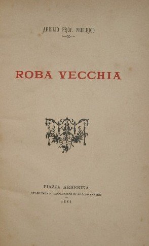 Roba vecchia