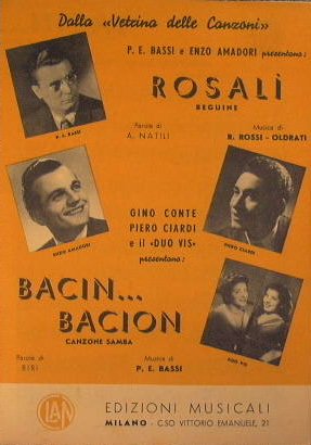 Rosalì ( beguine ) - Bacin Bacion ( canzone samba …