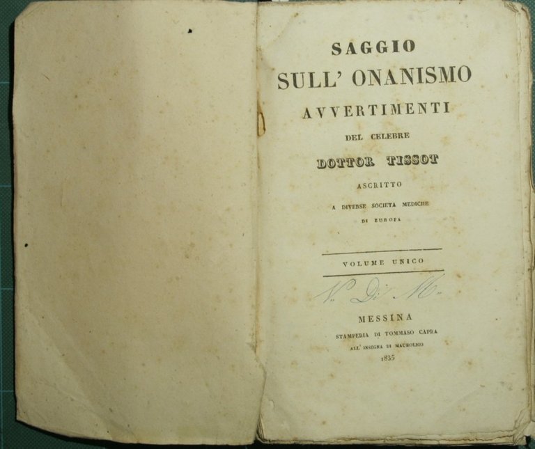 Saggio sull'onanismo