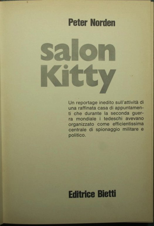 Salon Kitty | Immagine Gallery 3