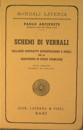 Schemi di verbali