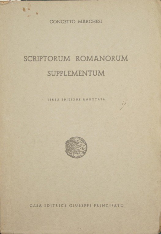 Scriptorum romanorum supplementum