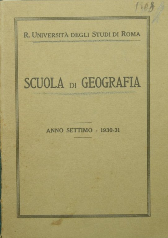 Scuola di geografia. Anno settimo - 1930-31 | Immagine Gallery 2