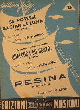 Se potessi baciar la luna ( fox moderato ) - …