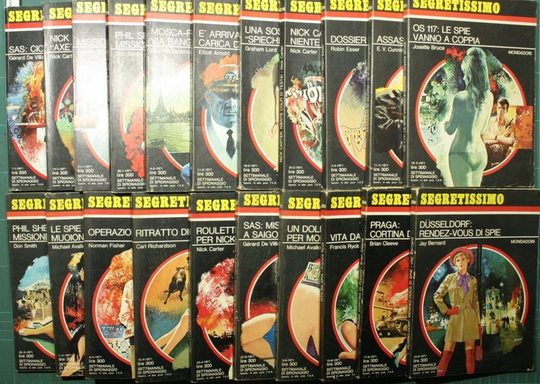 Segretissimo - Settimanale di spionaggio - I semestre 1971 | Immagine Gallery 2