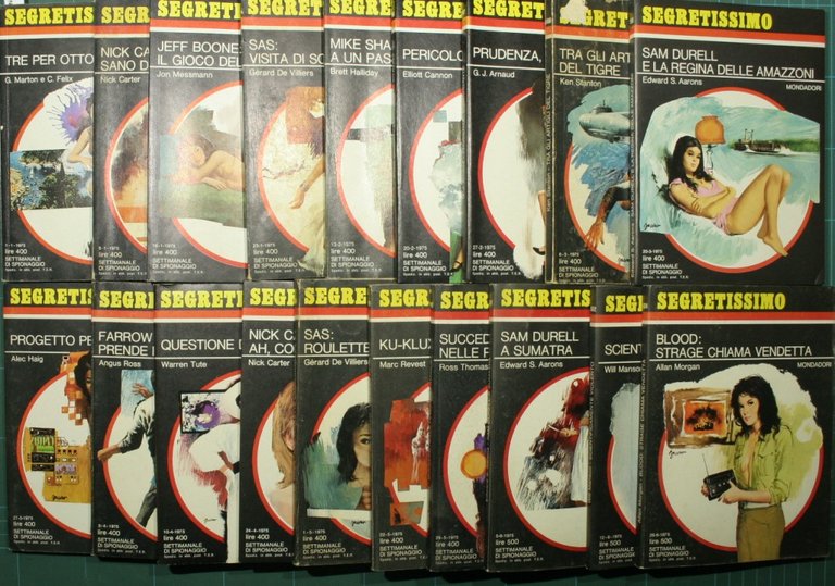 Segretissimo - Settimanale di spionaggio - I semestre 1975 | Immagine Gallery 2