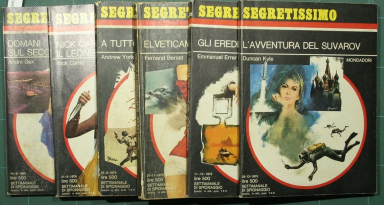 Segretissimo - Settimanale di spionaggio - II semestre 1975 | Immagine Gallery 2