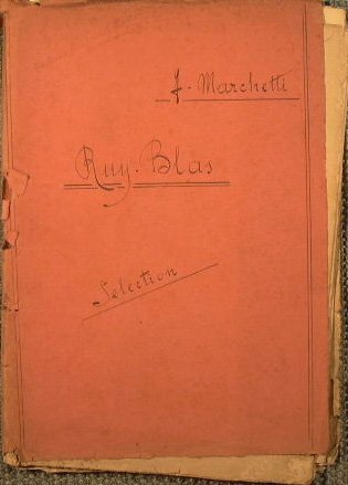 Selection sur Ruy-Blas ( andante mosso )