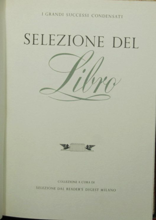 Selezione del libro - I Grandi successi condensati