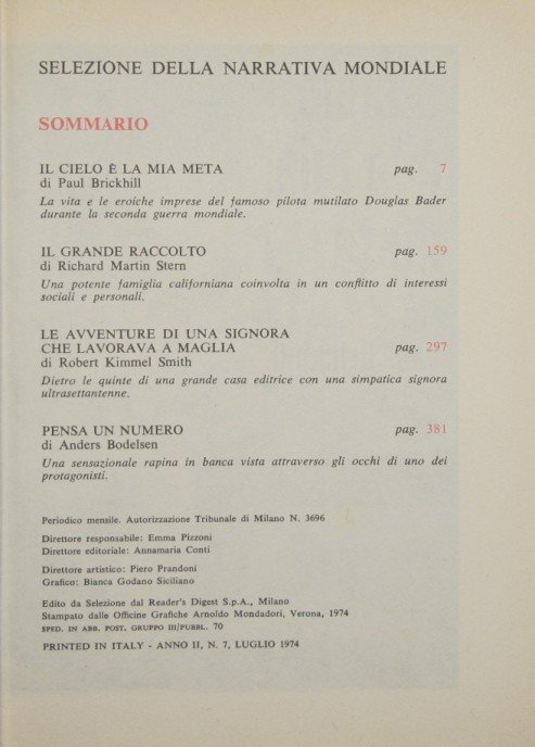 Selezione della narrativa mondiale | Immagine principale