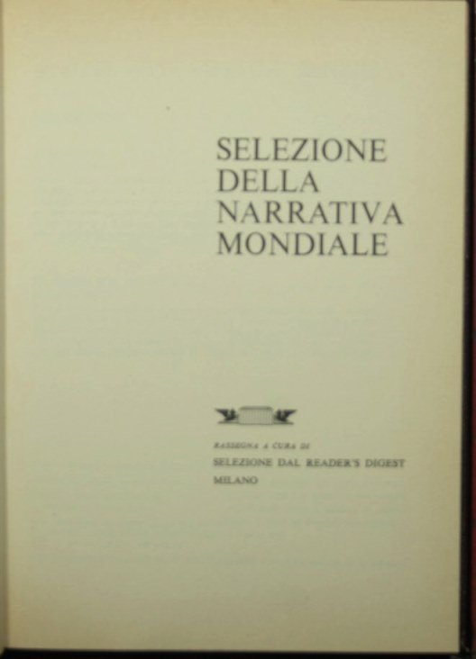 Selezione della narrativa mondiale