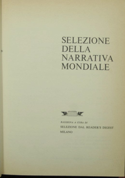 Selezione della narrativa mondiale
