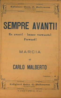 Sempre avanti ( en avant - immer vorwaerts - forward …