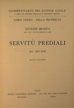 Servitù Prediali