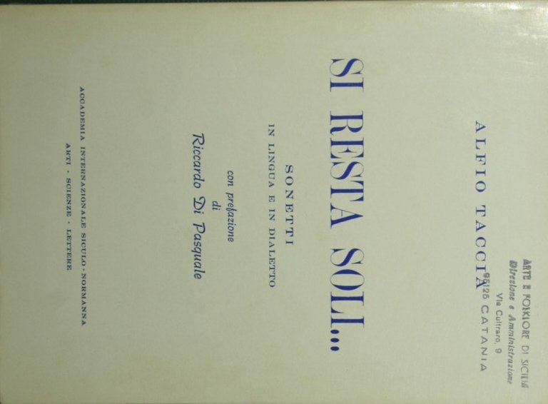 Si resta soli…