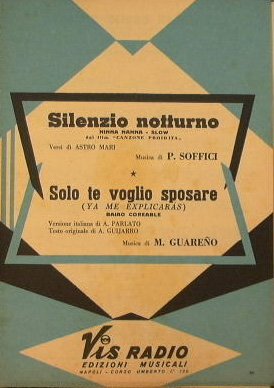 Silenzio Notturno ( ninna nanna slow ) - Solo te …