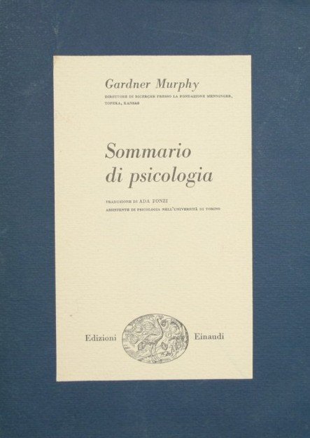 Sommario di psicologia