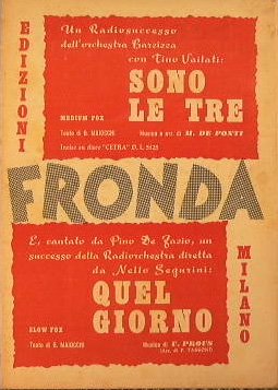 Sono le tre ( medium fox ) - Quel giorno …