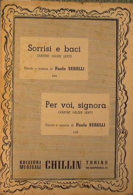Sorrisi e Baci ( canzone valzer lento) - Per voi, …