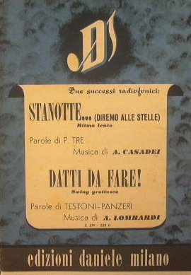 Stanotte diremo alle stelle ( ritmo lento ) - Datti …