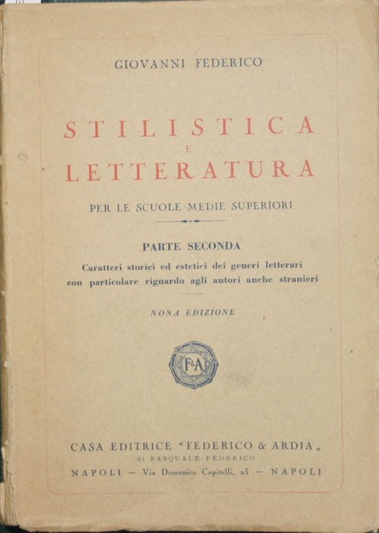 Stilistica e letteratura