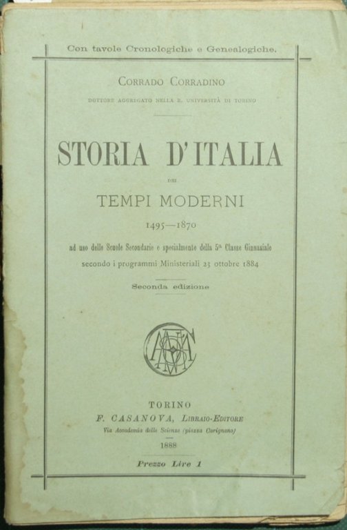 Storia d'Italia dei tempi moderni | Immagine Gallery 2