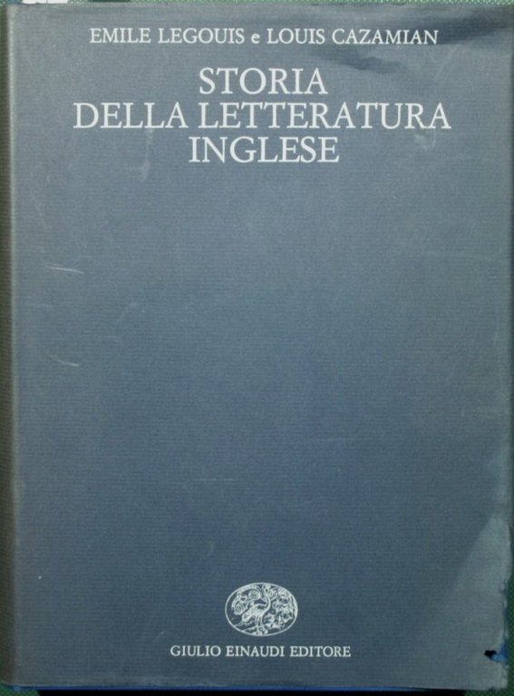 Storia della letteratura inglese