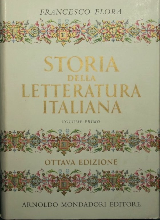 Storia della letteratura italiana