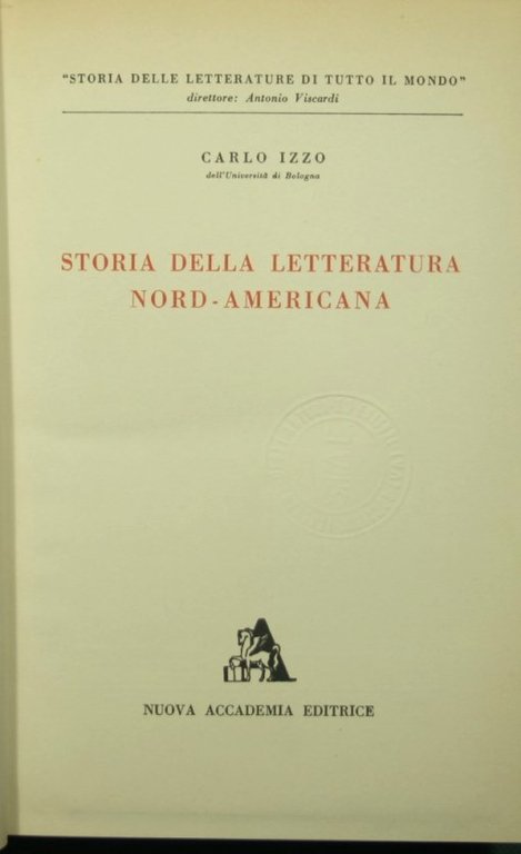 Storia della letteratura nord-americana