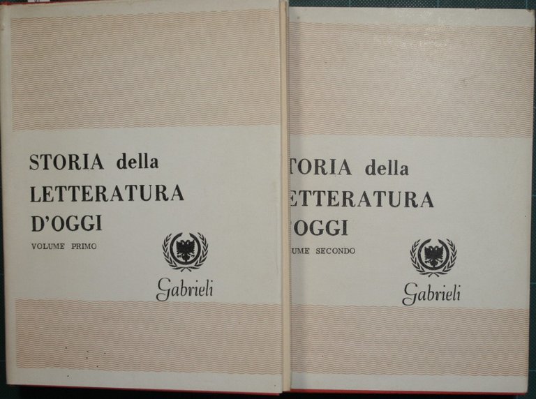 Storia della Letteratura Oggi