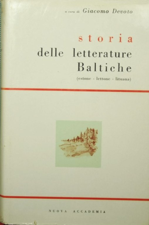 Storia delle letterature baltiche