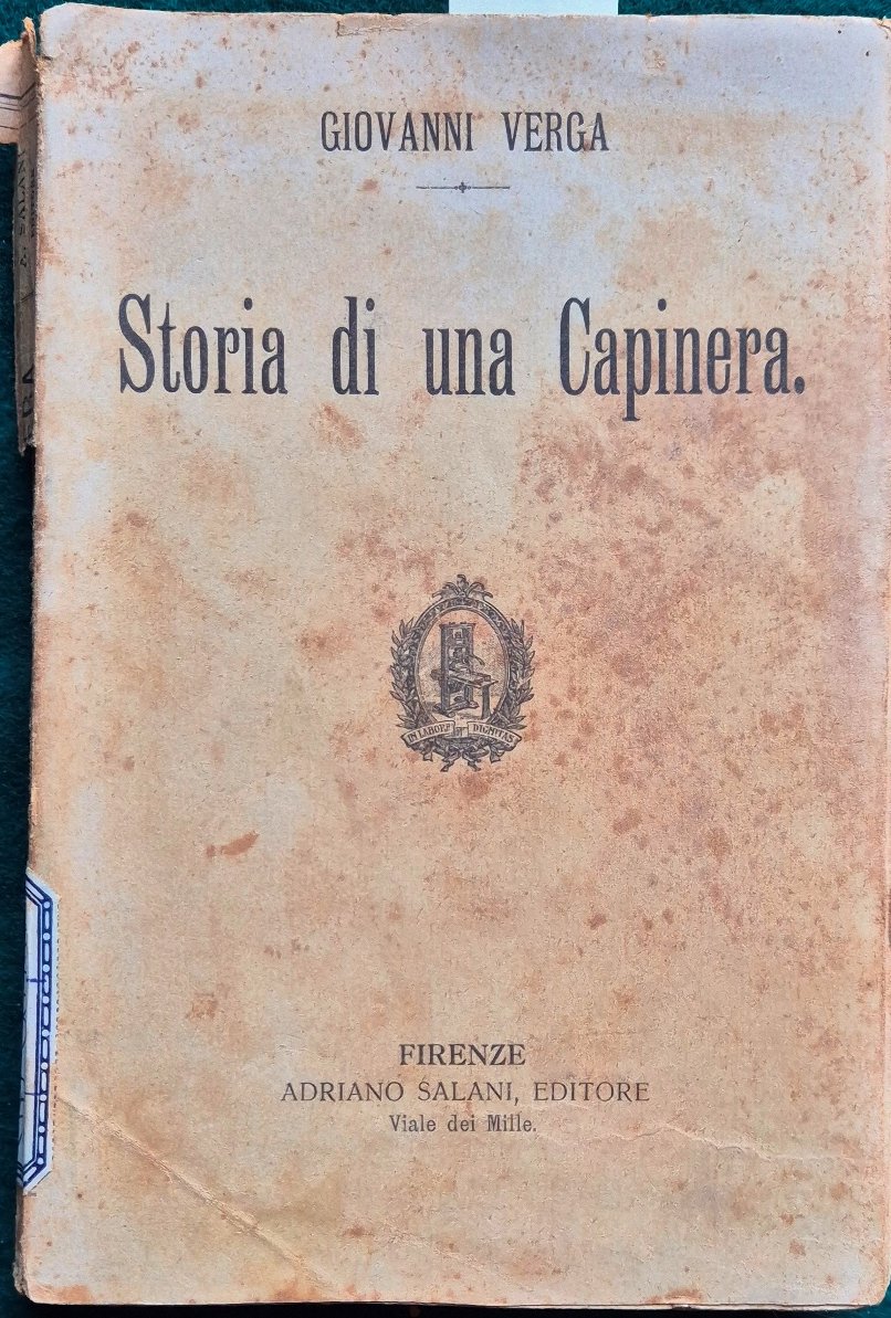 Storia di una capinera | Immagine principale